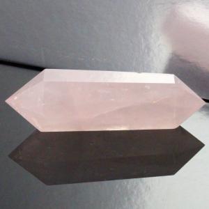 ローズクォーツ ポイント Point 浄化 柱 石 置物 原石 Rose Quartz 紅