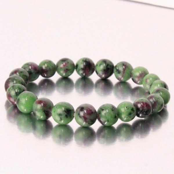 ルビーインゾイサイト ブレスレット 【一点物 現物】 ブレス バングル ブレスレット Bracele...