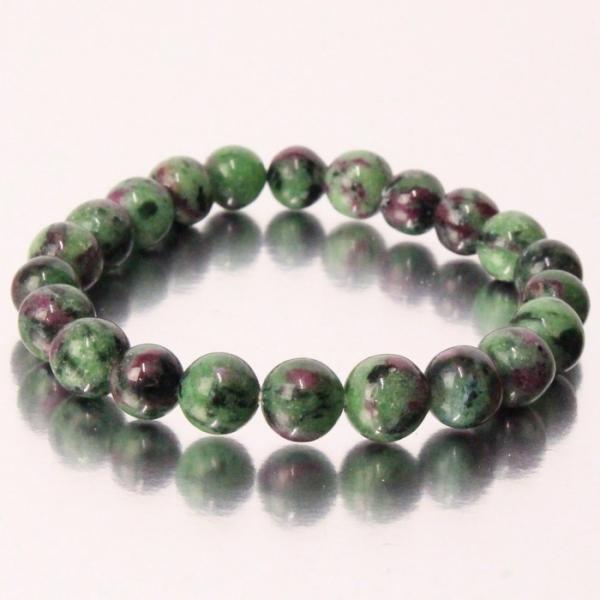 ルビーインゾイサイト ブレスレット 【一点物 限定品】 Bracelet 腕輪 ブレスレット ブレス...