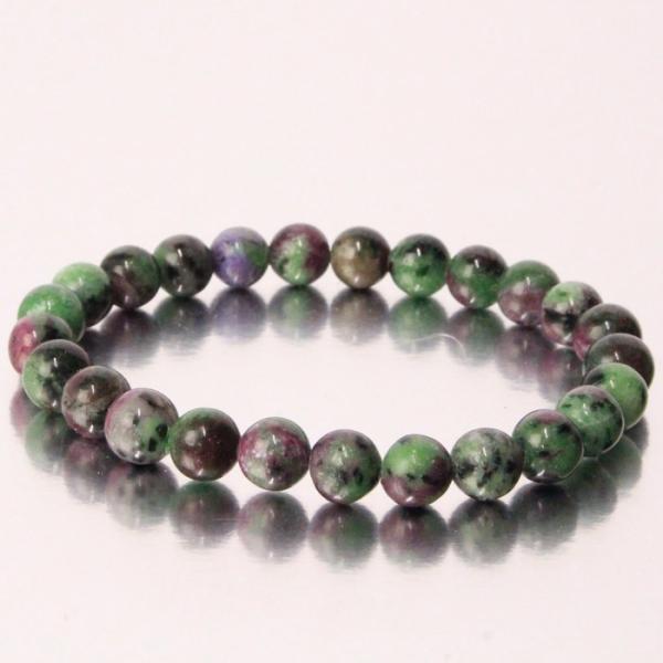 ルビーインゾイサイト ブレスレット 【一点物 限定品】 Bracelet 腕輪 ブレスレット ブレス...
