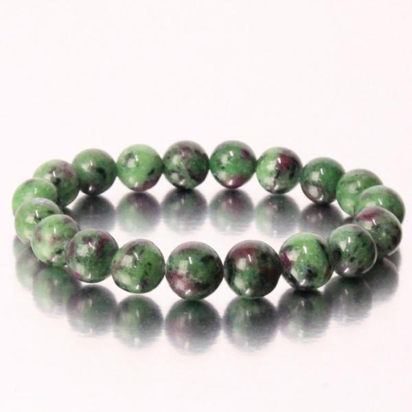 ルビーインゾイサイト ブレスレット Bracelet ブレスレット 数珠 ルビーインゾイサイトブレス...