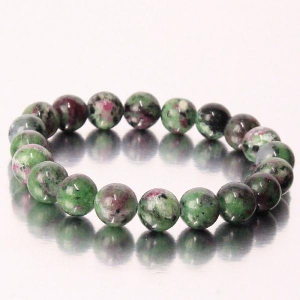 ルビーインゾイサイト ブレスレット Bracelet ブレスレット 数珠 ルビーインゾイサイトブレス...