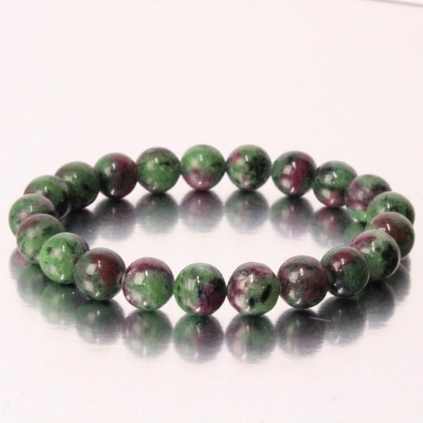 ルビーインゾイサイト ブレスレット 【厳選 一点物】 ブレス バングル ブレスレット Bracele...