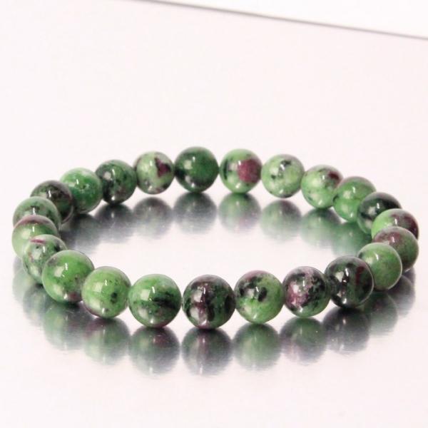 ルビーインゾイサイト ブレスレット 【厳選 一点物】 ブレス バングル ブレスレット Bracele...