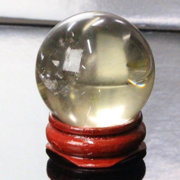 シトリン 丸玉 【レア 1点物 35mm玉】 黄水晶 Citrine シトリン 幸運 金運 アップ ...