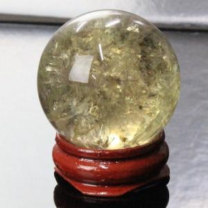 シトリン 丸玉 【35mm玉】 黄水晶 Citrine 幸運 金運 アップ 商売繁盛