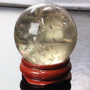 1.1Kg シトリン水晶 丸玉 90mm t529-5781 : 銀座東道 天然石専門店