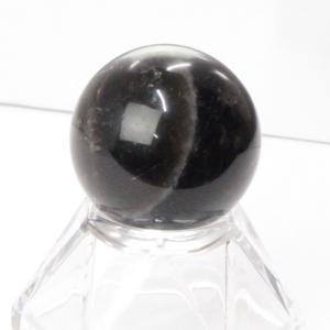 モリオン 黒水晶 丸玉 84mm スフィア 一点物 151-9329 : 天然石
