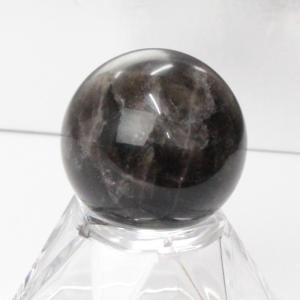 厳選一点物 45mm】 モリオン 丸玉 球体 置物 水晶玉 原石