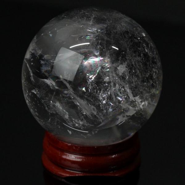 天然 水晶玉 【48mm】 大玉 水晶玉 原石 天然水晶玉  パワーストーン