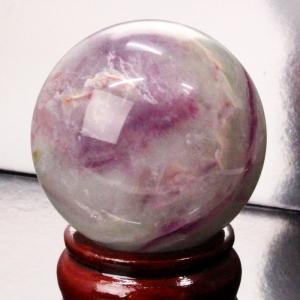 厳選一点物 48mm】 フローライト 丸玉 大玉 球体 水晶玉 原石 フロー