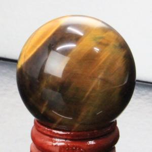 タイガーアイ 丸玉 【51mm レア 1点物】 大玉 球体 置物 水晶玉 原石