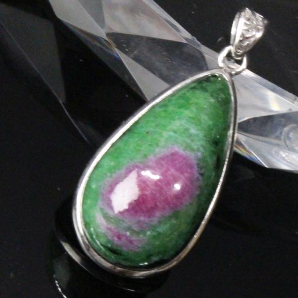 ルビーインゾイサイト ペンダント  大粒 ペンダントトップ ネックレス ルビーインゾイサイトペンダン...