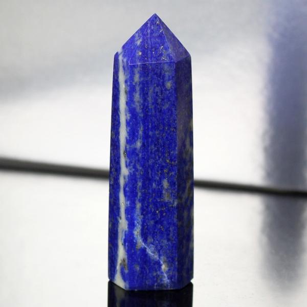 ラピスラズリ ポイント 【一級品の輝き 厳選一点物】 原石 柱 鉱石   一点物 現物