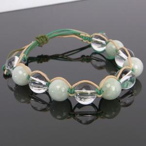 翡翠 ブレスレット 手編み jade ジェイド Bracel...