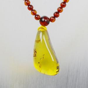 琥珀 ペンダント ネックレス amber アンバー Pendant 金運 ｜メンズ レディース 海外直輸入価格で販売｜｜lulu-house