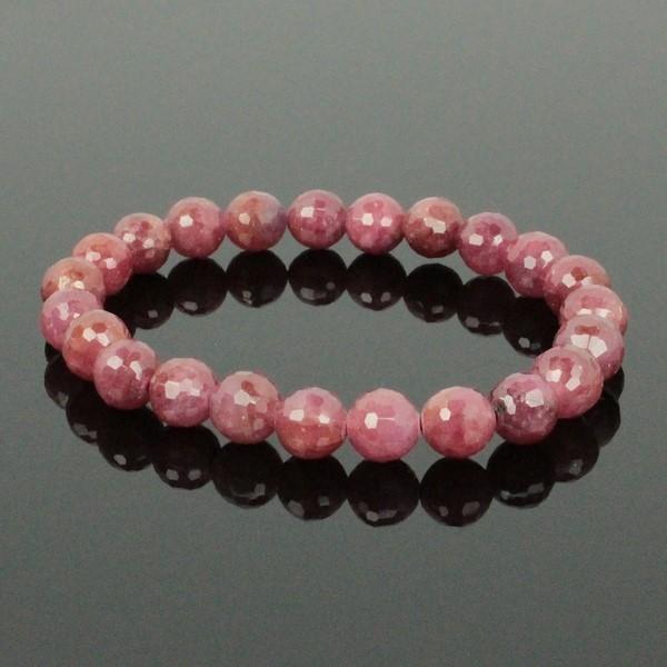ルビー ブレスレット 限定 ruby 天然石 Bracelet パワーストーン ｜メンズ レディース...