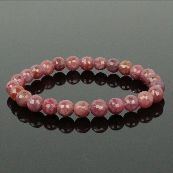ルビー ブレスレット おすすめ ruby 天然石 Bracelet パワーストーン ｜メンズ レディ...