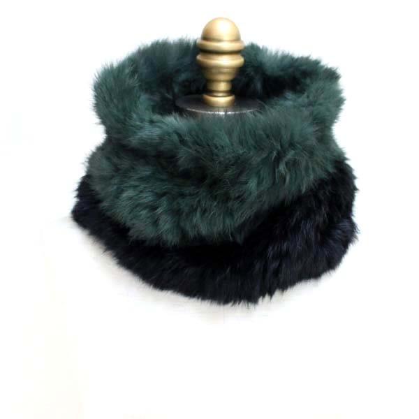 ヒロココシノ ラビットグラデーションスヌード