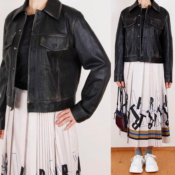 LIVIANA CONTI リビアナコンティ 黒レザージャケット