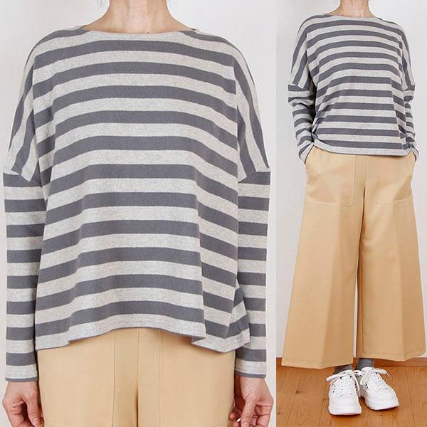 NEIRAMI　ボーダーカットソー