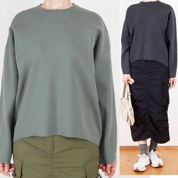 AGNOST アグノストダンボールニットプルオーバー