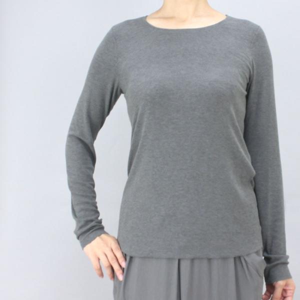 TRANSIT PAR-SUCH トランジットパーサッチ　モダールカットソー グレー