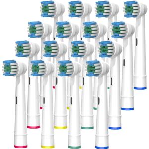 FIRIK 電動歯ブラシ オーラルB替えブラシ ベーシックブラシ 16本入り家庭用