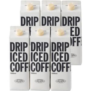 【 アイスコーヒー 無糖 1000ml×６本 】 サザコーヒー コーヒー 自分へのご褒美