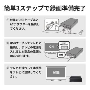 バッファロー 外付けハードディスク 2TB テ...の詳細画像5
