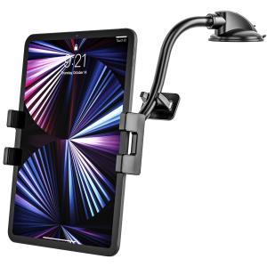 グースネック 車載ダッシュボードホルダー 粘着ゲル吸盤式タブレットスタンド 超