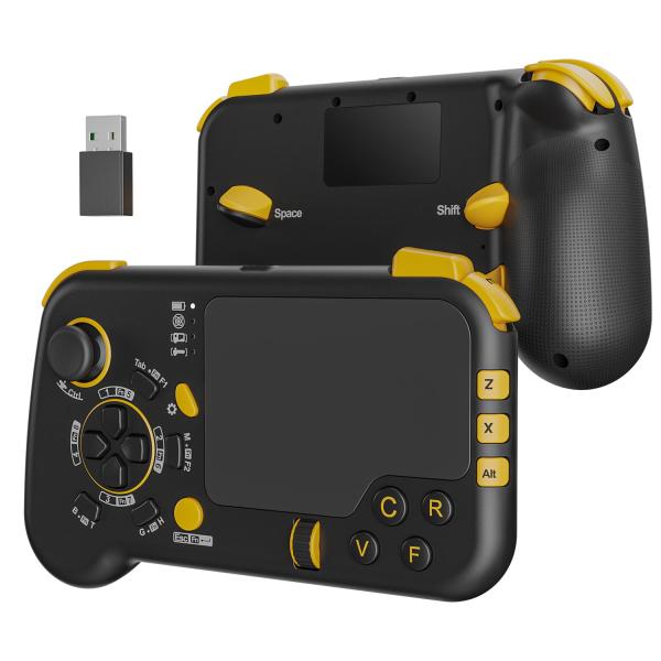 IFYOO GTP01 Pro 2.4G 無線 ゲーム タッチパッド 、ジャイロスコープ付き、キー