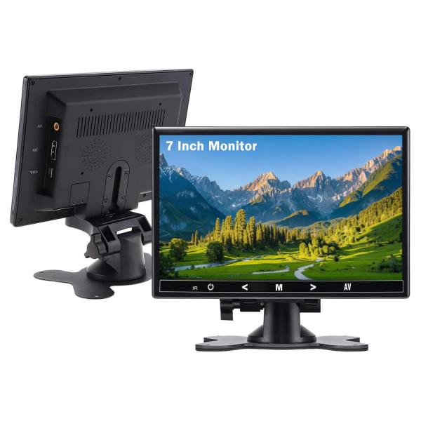 7インチ モニター HDMI 液晶小型ディスプレイ(1024×600) HD内蔵スピーカー付き