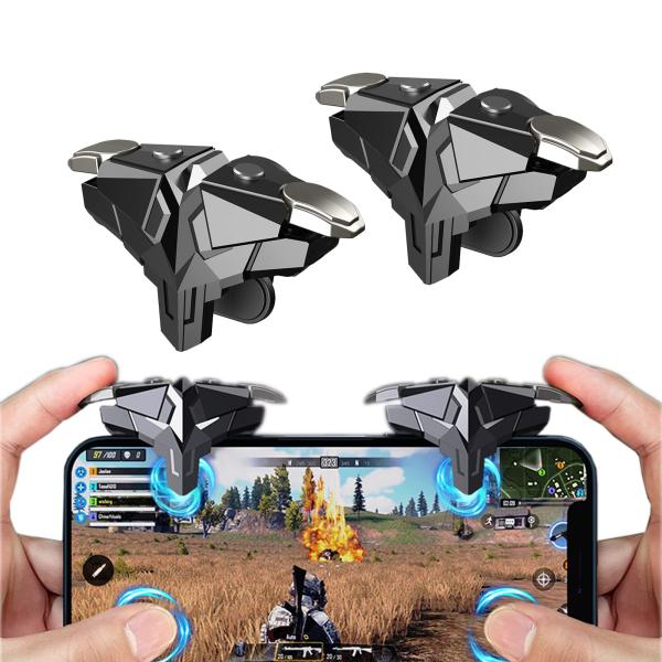 スマホ コントローラー 荒野行動 PUBG Mobile codモバイル フォートナイト 金属