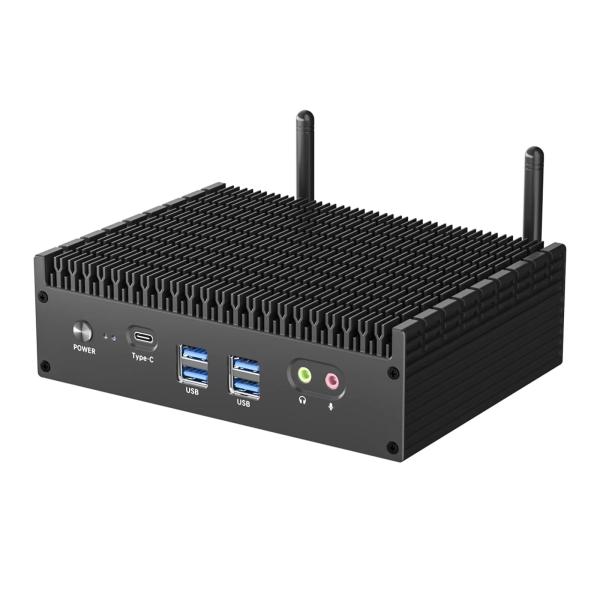 ファンレス ミニPC 小型PC 第12世代 Core i7-1255U (10コア/12スレッド/最...