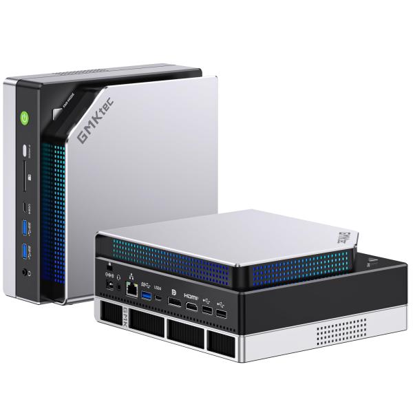 GMKtec EVO-X2 AI ミニPC AMD Ryzen AI Max+ 395、LPDDR5...