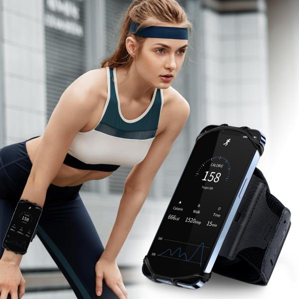 アームバンド ランニングアームバンド 360度回転 スマホ腕ホルダー 4-6.5インチi