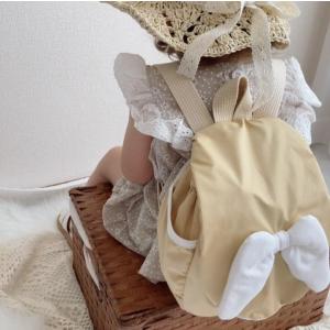 ★ベビー&キッズ★手編み 天使のはね  エンジェル リュック plusnao 日本製 リュックサック キッズ ベビー 子供用 かばん 天使の羽