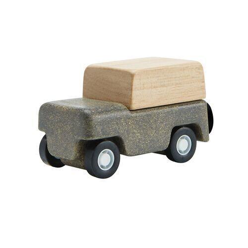 PLAN TOYS 木製玩具 6280 ワゴンカー 木のおもちゃ はたらく車  くるま プラントイ