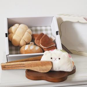布製 パン もちっとラトル こぐまくんの焼きた...の詳細画像5