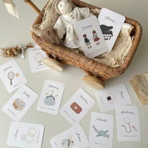 kawaii&born 選び取りカード 1歳 バースデー 誕生日 ファーストバースデー 赤ちゃん ベビー 将来 職業 イベント