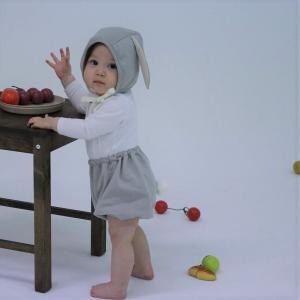 Lien de famille アニマルボンネット＆ブルマセット animal set うさぎ くま ひつじ リヤンドファミーユ