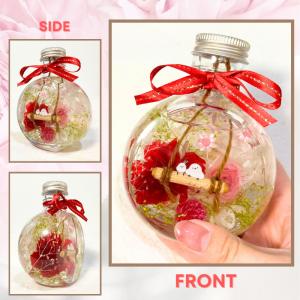 カーネーション シマエナガ ハーバリウム プリ...の詳細画像1