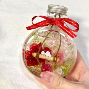 カーネーション シマエナガ ハーバリウム プリ...の詳細画像4