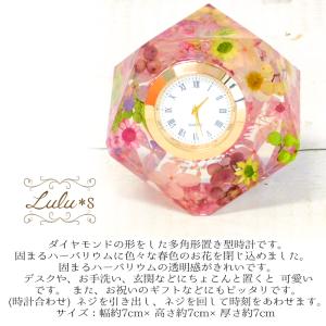 Lulus ルルズ ハーバリウム 花時計 Fl...の詳細画像1