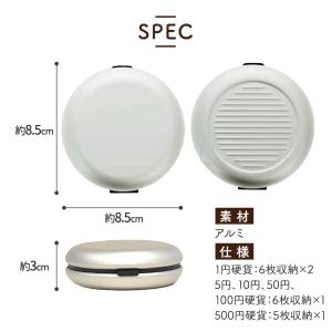 コインケース 丸型 小銭入れ メンズ おしゃれ...の詳細画像2