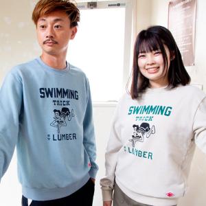 【LUMBER】SWIMMING TRICK 233517【プリントスウェット】｜lumber-shop