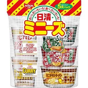 【Go In Eat】日清食品 日清ミニーズ [東] 5食パック 205g×6パック