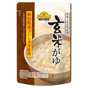 【Go In Eat】   トップバリュベストプライス 玄米がゆ 250g  × 6個｜lumi-tech2