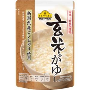 【Go In Eat】トップバリュベストプライス 玄米がゆ 250g x 5個｜lumi-tech2